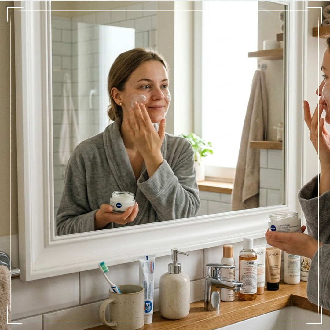 Почему крем скатывается на коже?